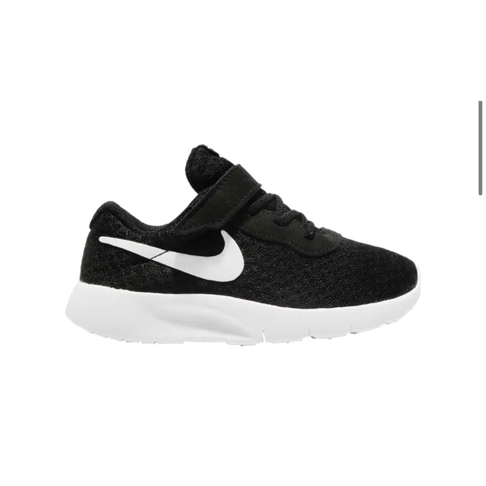 NIKE Baby Toddler Sneaker Shoe Black‎ White Athletic Boy Girl Sporty Little 9
